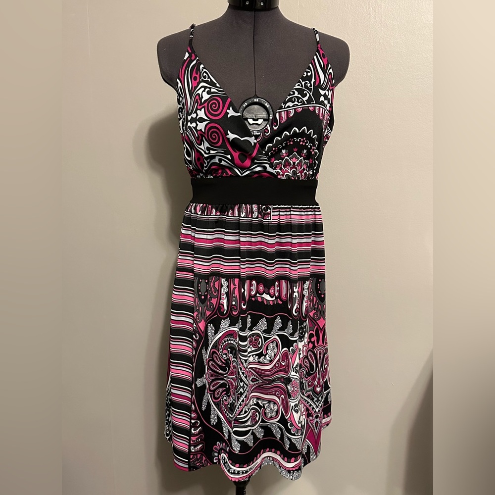 Snap Bohemian Print Sundress